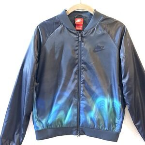 Nike Galaxy Northern Light Bomber Jacket Women's XS Destroyer‎